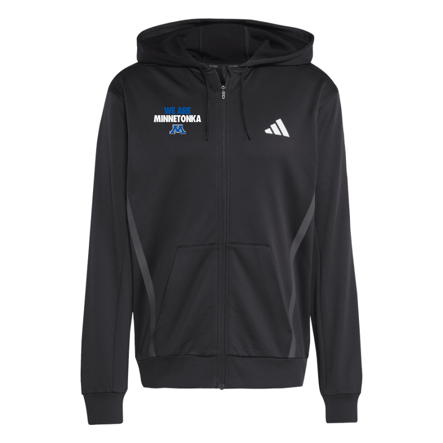 Minnetonka Skippers <span class="pdp-name-mascot">Minnetonka Skippers</span> adidas Men's Game & Go Team Issue Full Zip Hoodie