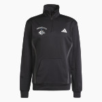 Laconia Christian Academy Timberwolves adidas Men's Game & Go Team Issue 1/4 Zip Front Thumbnail