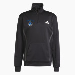HARRISONVILLE HIGH SCHOOL WILDCATS <span class="pdp-name-mascot">HARRISONVILLE WILDCATS</span> adidas Men's Game & Go Team Issue 1/4 Zip Front Thumbnail