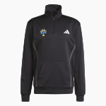 WAUKESHA WEST HIGH SCHOOL WOLVERINES <span class="pdp-name-mascot">WAUKESHA WEST WOLVERINES</span> adidas Men's Game & Go Team Issue 1/4 Zip Front Thumbnail