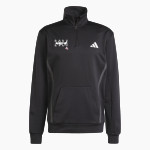 Whitehall Railroaders <span class="pdp-name-mascot">Whitehall Railroaders</span> adidas Men's Game & Go Team Issue 1/4 Zip Front Thumbnail