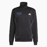PALISADES CHARTER HIGH SCHOOL DOLPHINS <span class="pdp-name-mascot">PALISADES DOLPHINS</span> adidas Men's Game & Go Team Issue 1/4 Zip Front Thumbnail