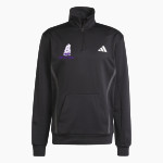 ZEELAND HIGH SCHOOL CLIPPERS <span class="pdp-name-mascot">ZEELAND CLIPPERS</span> adidas Men's Game & Go Team Issue 1/4 Zip Front Thumbnail