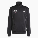Deer Park Falcons <span class="pdp-name-mascot">Deer Park Falcons</span> adidas Men's Game & Go Team Issue 1/4 Zip Front Thumbnail