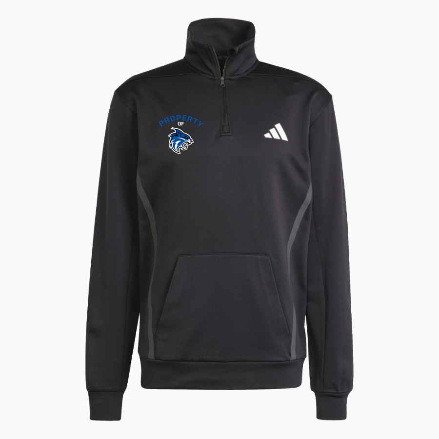 HARRISONVILLE HIGH SCHOOL WILDCATS <span class="pdp-name-mascot">HARRISONVILLE WILDCATS</span> adidas Men's Game & Go Team Issue 1/4 Zip