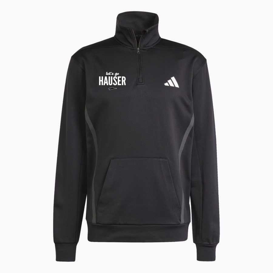 HAUSER HIGH SCHOOL JETS <span class="pdp-name-mascot">HAUSER JETS</span> adidas Men's Game & Go Team Issue 1/4 Zip