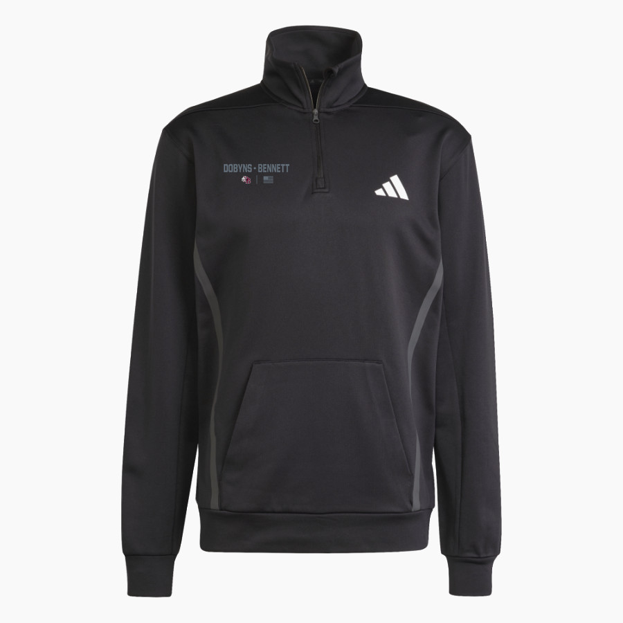 DOBYNS-BENNETT HIGH SCHOOL INDIANS adidas Men's Game & Go Team Issue 1/4 Zip