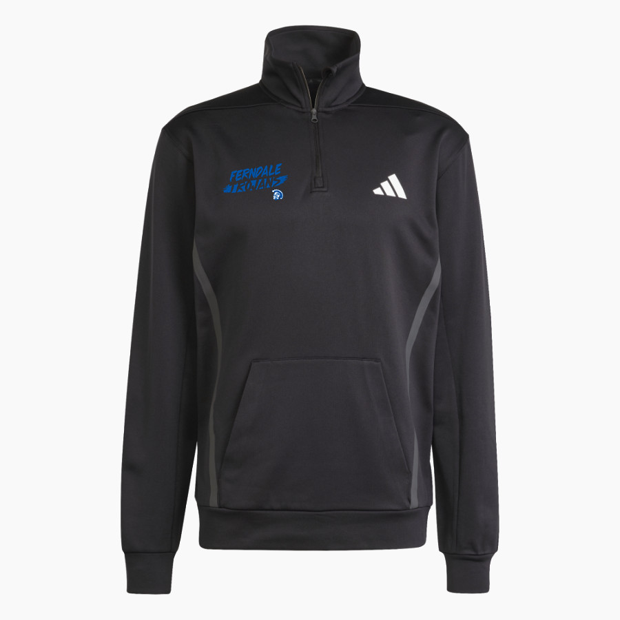 Ferndale Trojans <span class="pdp-name-mascot">Ferndale Trojans</span> adidas Men's Game & Go Team Issue 1/4 Zip