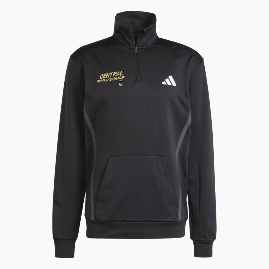 SPRINGFIELD CENTRAL HIGH SCHOOL GOLDEN EAGLES adidas Men's Game & Go Team Issue 1/4 Zip