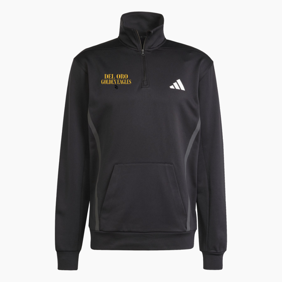 Del Oro Golden Eagles adidas Men's Game & Go Team Issue 1/4 Zip