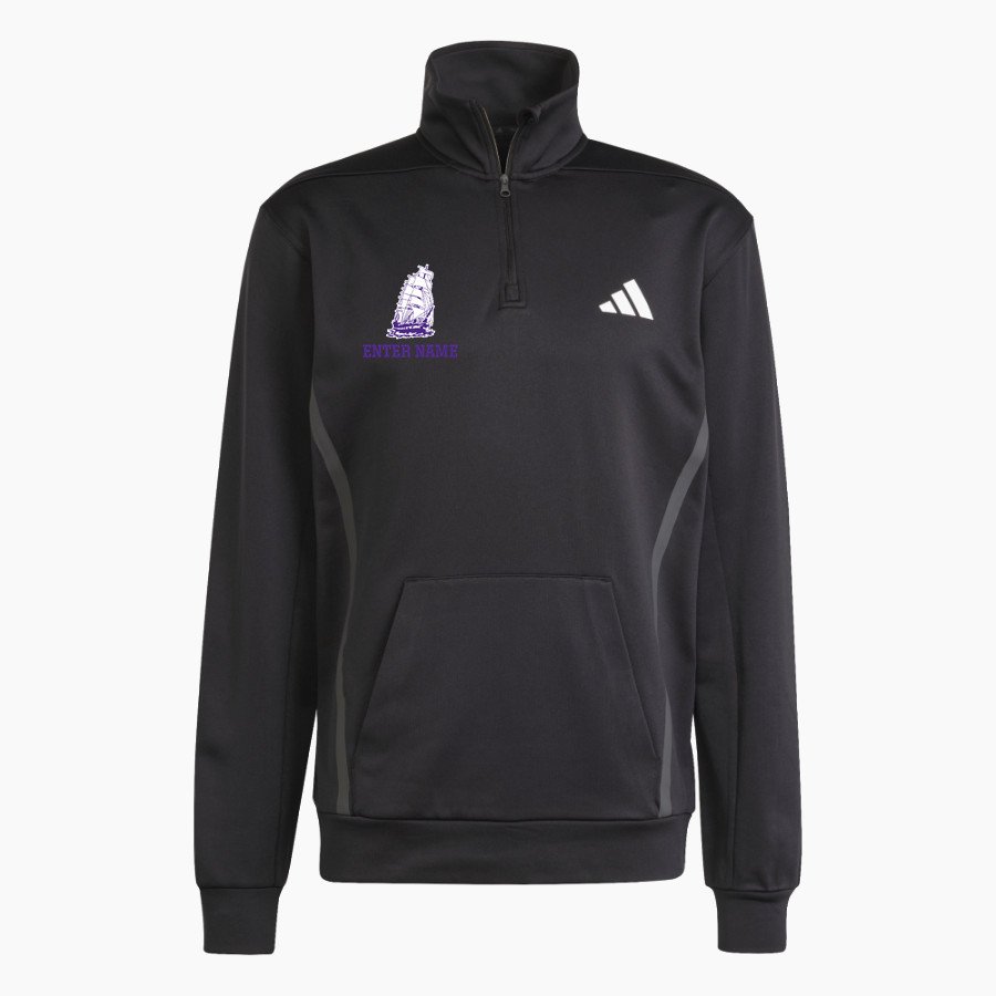 ZEELAND HIGH SCHOOL CLIPPERS <span class="pdp-name-mascot">ZEELAND CLIPPERS</span> adidas Men's Game & Go Team Issue 1/4 Zip