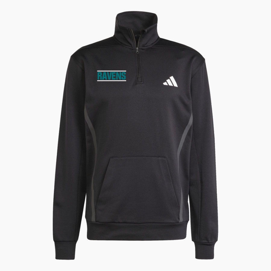 AUBURN RIVERSIDE HIGH SCHOOL RAVENS <span class="pdp-name-mascot">AUBURN RIVERSIDE RAVENS</span> adidas Men's Game & Go Team Issue 1/4 Zip