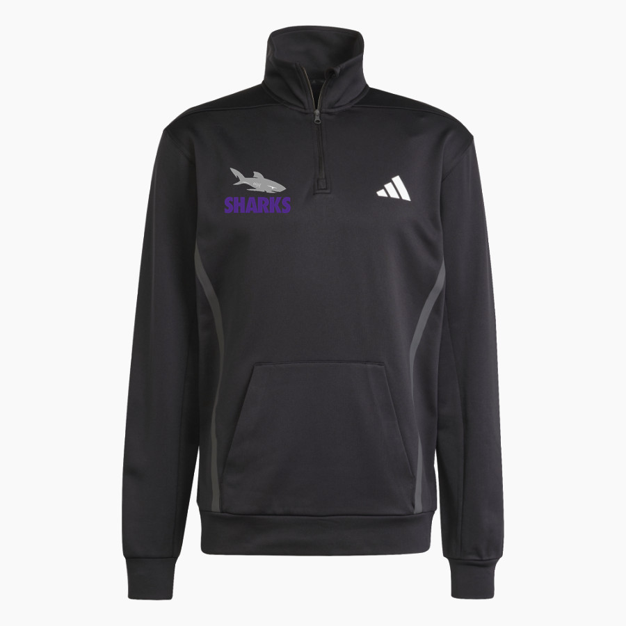 Blaker Kinser Sharks <span class="pdp-name-mascot">Blaker Kinser Sharks</span> adidas Men's Game & Go Team Issue 1/4 Zip