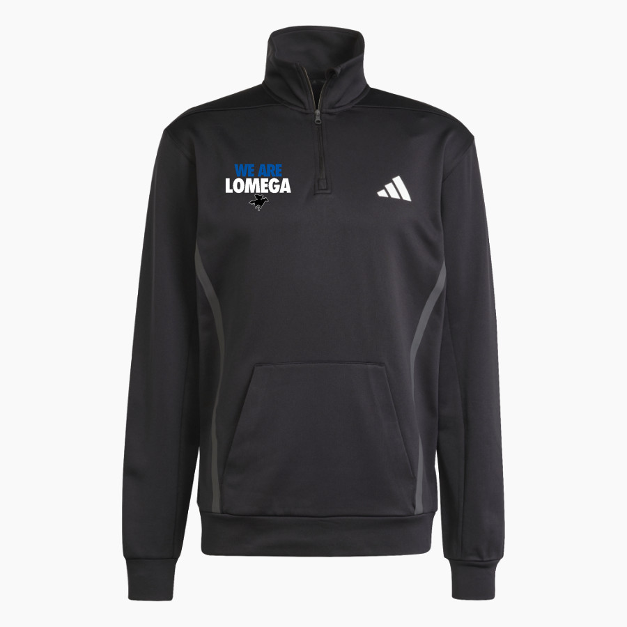 Lomega Raiders adidas Men's Game & Go Team Issue 1/4 Zip