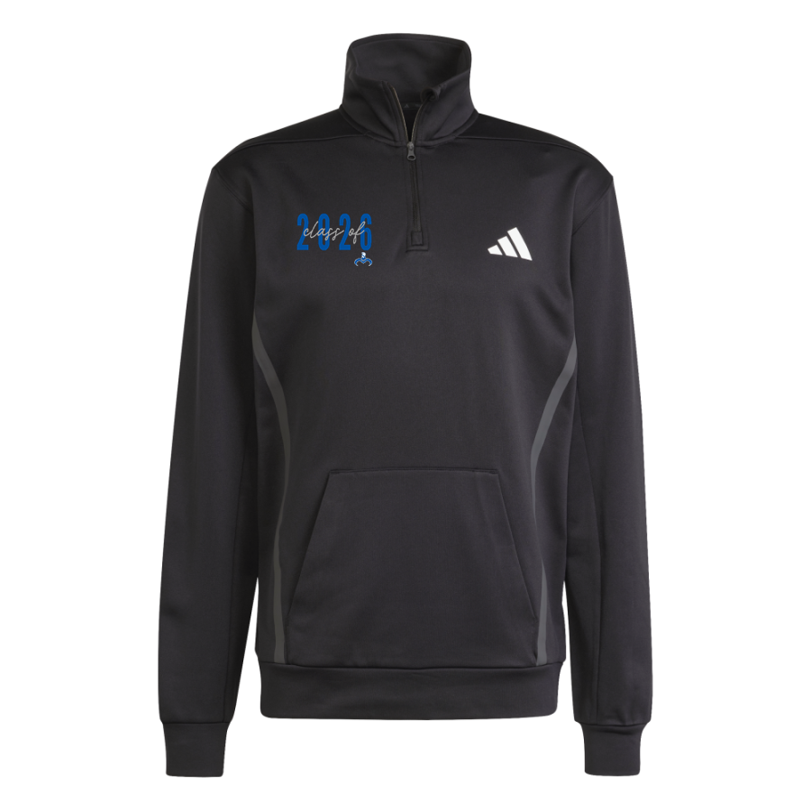 Moanalua Na Menehune <span class="pdp-name-mascot">Moanalua Menehunes</span> adidas Men's Game & Go Team Issue 1/4 Zip