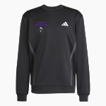 Bergman Dolphins <span class="pdp-name-mascot">Frank V. Bergman Elementary Dolphins</span> adidas Men's Game & Go Team Issue Crew Front Thumbnail