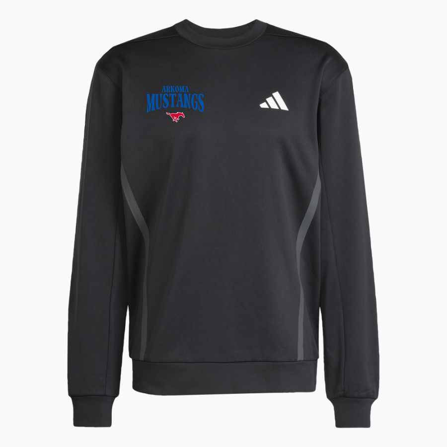 ARKOMA HIGH SCHOOL MUSTANGS <span class="pdp-name-mascot">ARKOMA MUSTANGS</span> adidas Men's Game & Go Team Issue Crew