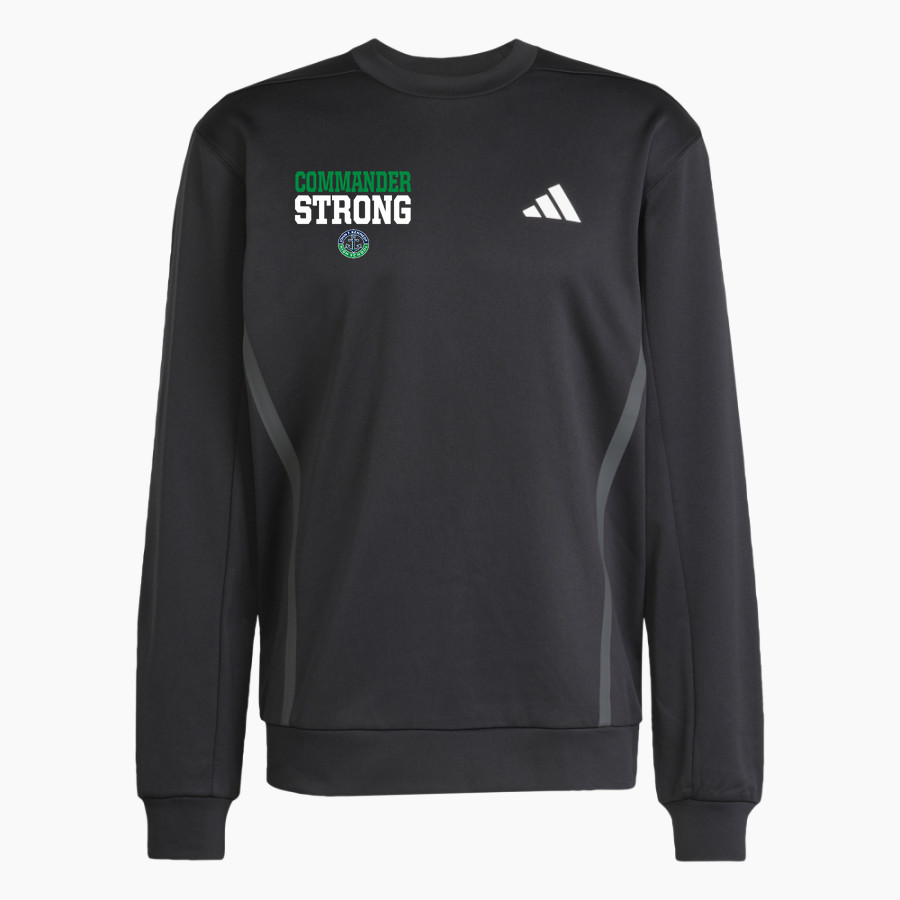 JOHN F KENNEDY HIGH SCHOOL COMMANDERS <span class="pdp-name-mascot">JOHN F KENNEDY COMMANDERS</span> adidas Men's Game & Go Team Issue Crew