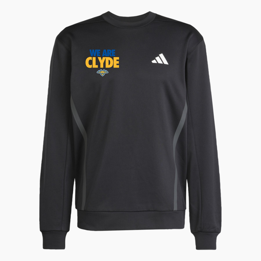 CLYDE HIGH SCHOOL FLIERS <span class="pdp-name-mascot">CLYDE FLIERS</span> adidas Men's Game & Go Team Issue Crew