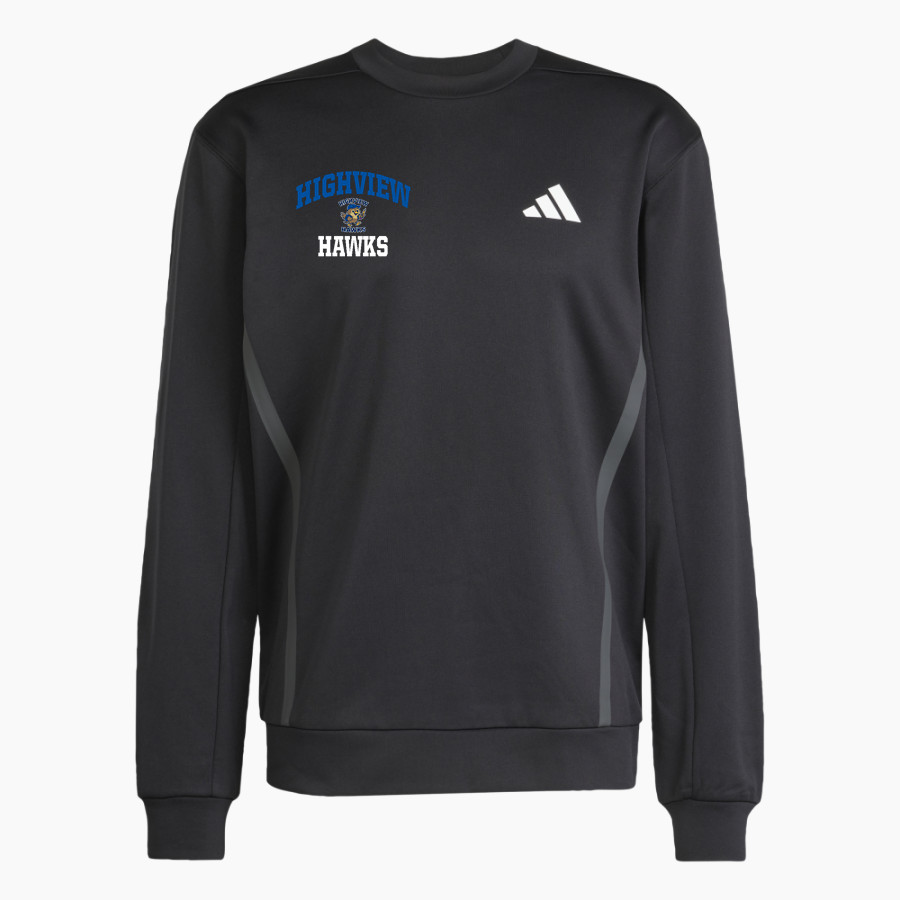 Highview Hawks <span class="pdp-name-mascot">Highview Elementary School Hawks</span> adidas Men's Game & Go Team Issue Crew
