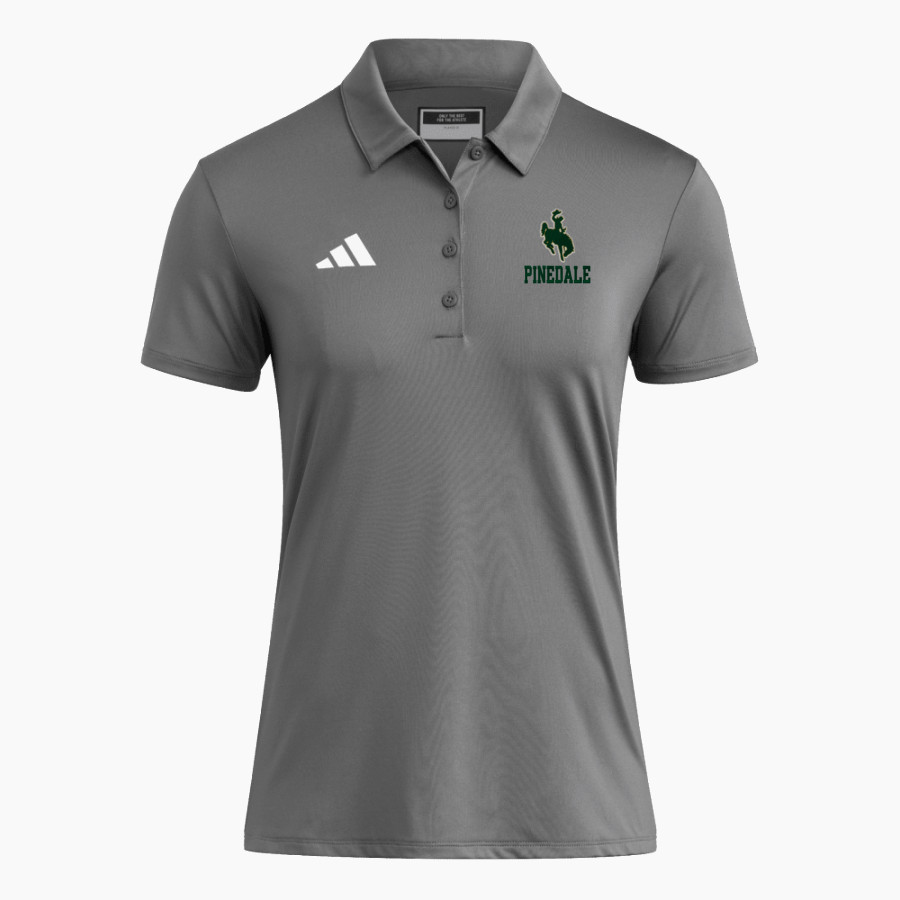 PINEDALE HIGH SCHOOL WRANGLERS adidas Women's Ultimate365 Solid Polo