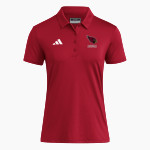 JOHANNESBURG-LEWISTON HIGH SCH CARDINALS <span class="pdp-name-mascot">JOHANNESBURG - LEWISTON CARDINALS</span> adidas Women's Ultimate365 Solid Polo Front Thumbnail