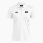 Northwest University Eagles Online Store <span class="pdp-name-mascot">Northwest Eagles</span> adidas Women's Ultimate365 Solid Polo Front Thumbnail