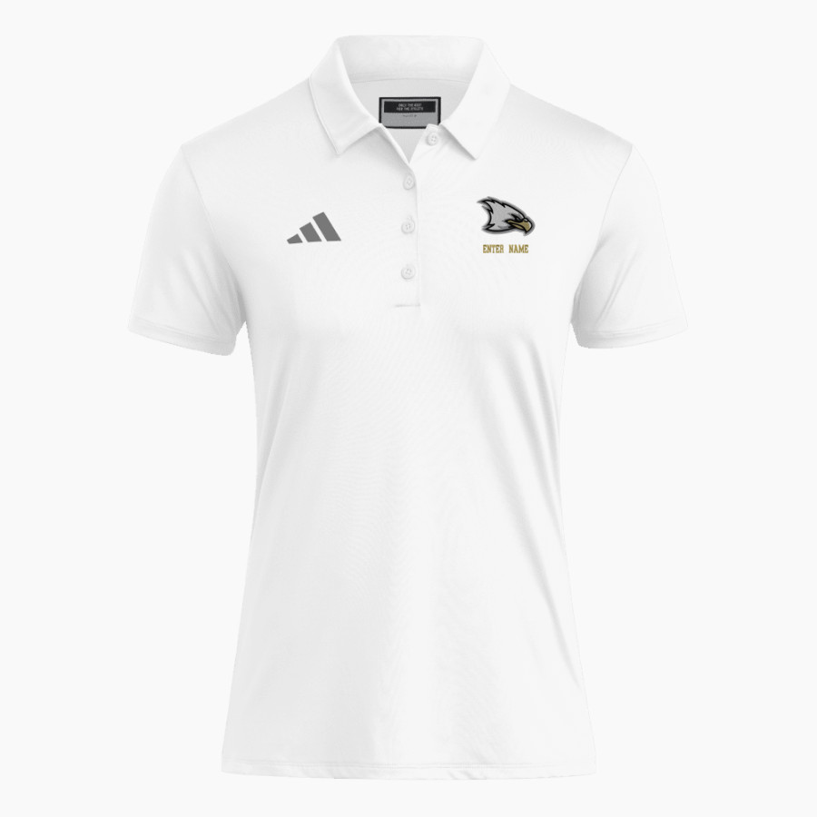 Woodland Baptist Eagles adidas Women's Ultimate365 Solid Polo
