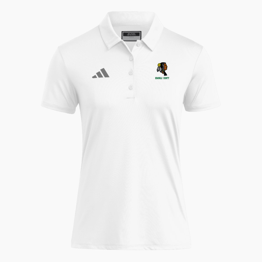 SEMINOLE COUNTY HIGH SCHOOL INDIANS <span class="pdp-name-mascot">SEMINOLE COUNTY INDIANS</span> adidas Women's Ultimate365 Solid Polo