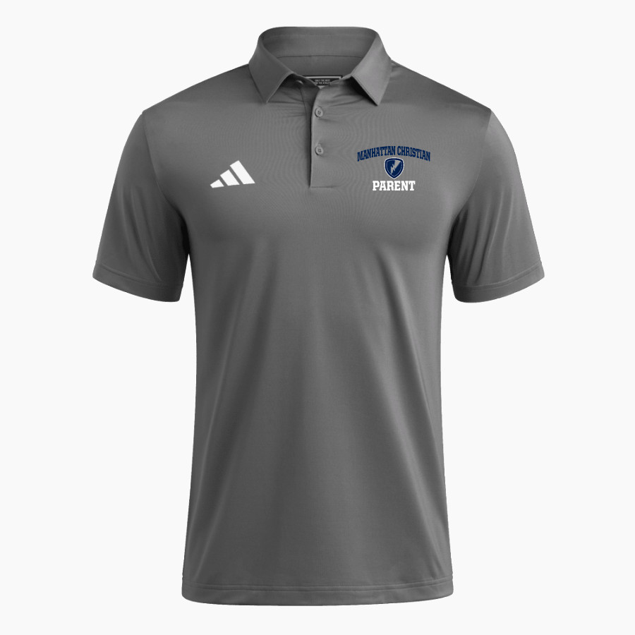Manhattan Christian Thunder <span class="pdp-name-mascot">Manhattan Christian Thunder</span> adidas Men's Ultimate 365 Solid Polo
