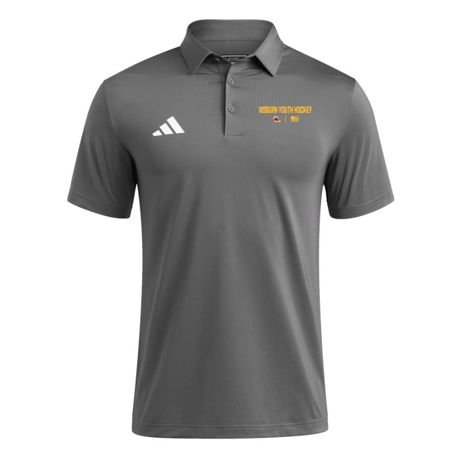 Woburn Youth Hockey Bulls <span class="pdp-name-mascot">Woburn Youth Hockey Bulls</span> adidas Men's Ultimate 365 Solid Polo