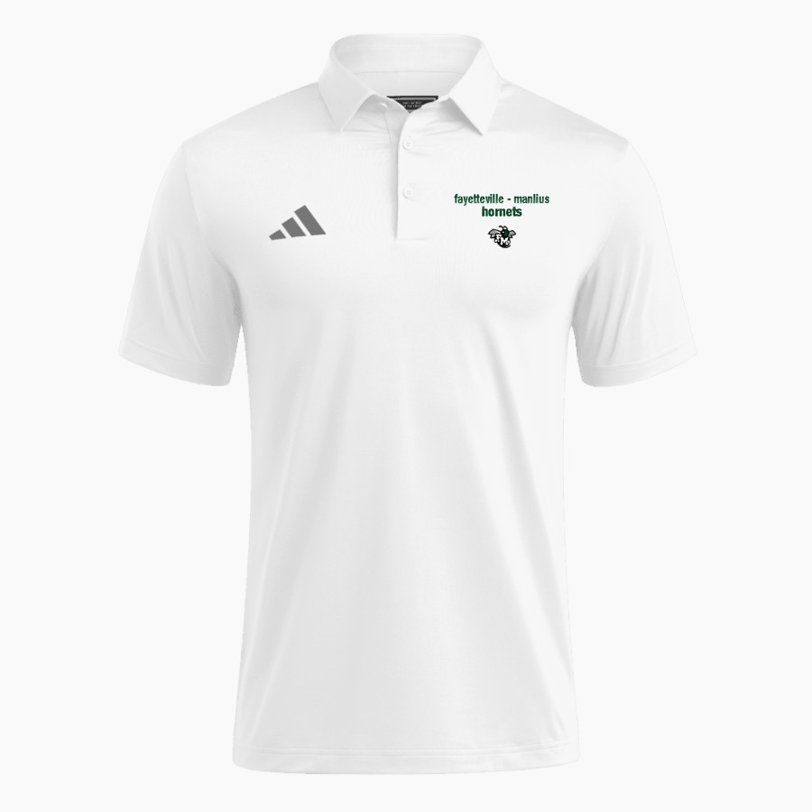 FAYETTEVILLE-MANLIUS HORNETS #FMHORNETPRIDE adidas Men's Ultimate 365 Solid Polo