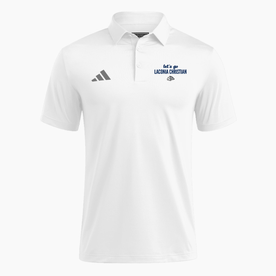 Laconia Christian Academy Timberwolves adidas Men's Ultimate 365 Solid Polo