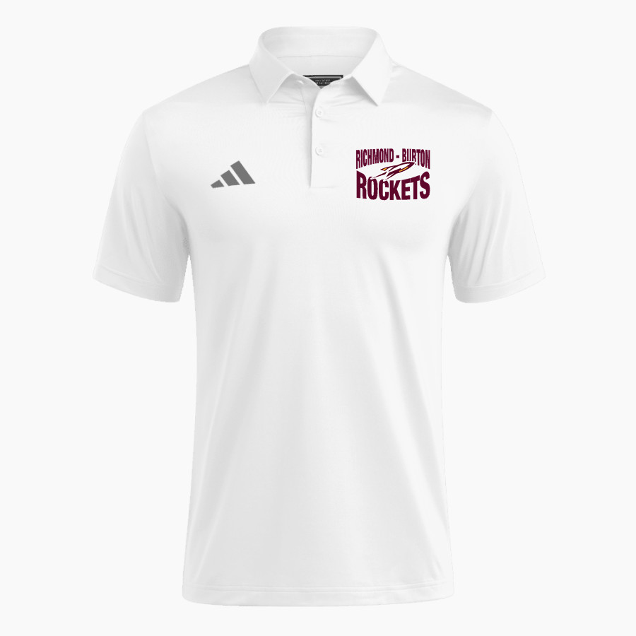 RICHMOND-BURTON HIGH SCHOOL ROCKETS adidas Men's Ultimate 365 Solid Polo