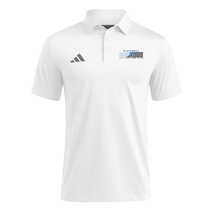 PLAINWELL HIGH SCHOOL TROJANS <span class="pdp-name-mascot">PLAINWELL TROJANS</span> adidas Men's Ultimate 365 Solid Polo