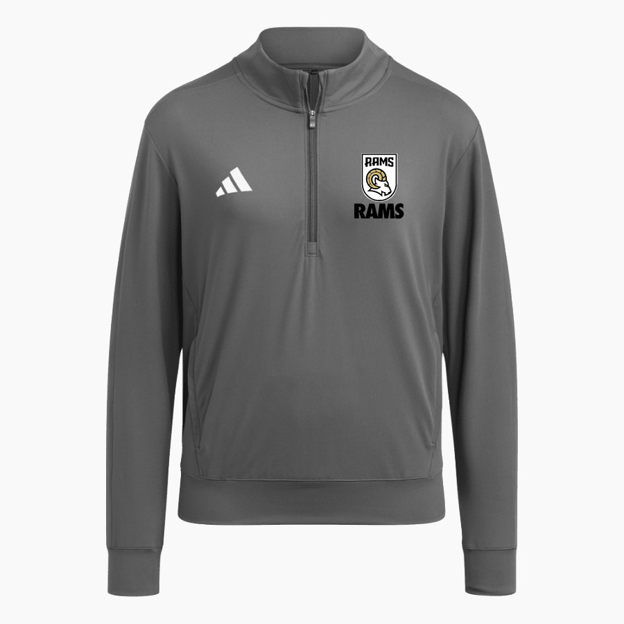HIGHLAND HIGH SCHOOL RAMS <span class="pdp-name-mascot">HIGHLAND RAMS</span> adidas Women's Ultimate365 Quarter Zip Layer