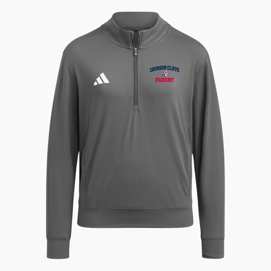 Crimson Cliffs Mustangs <span class="pdp-name-mascot">Crimson Cliffs Mustangs</span> adidas Women's Ultimate365 Quarter Zip Layer