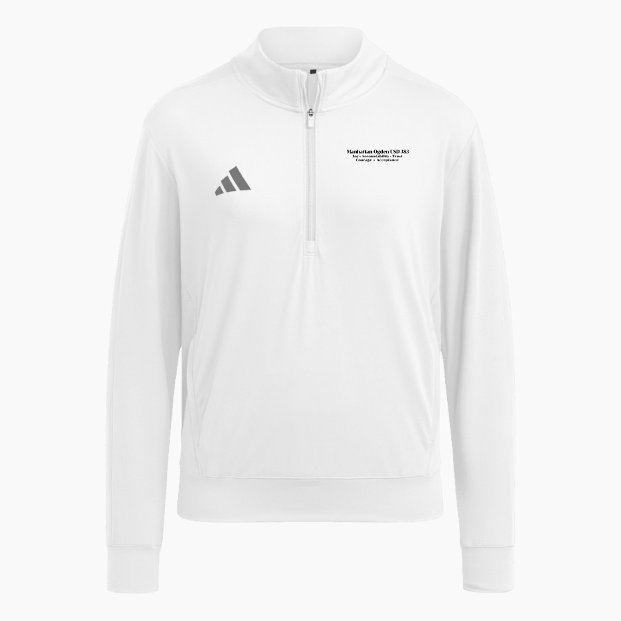 Manhattan-Ogden USD 383 <span class="pdp-name-mascot">Manhattan-Ogden USD 383</span> adidas Women's Ultimate365 Quarter Zip Layer