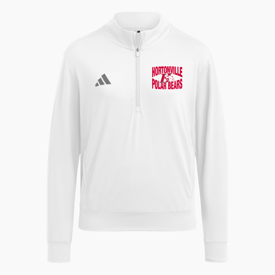 HORTONVILLE HIGH SCHOOL POLAR BEARS <span class="pdp-name-mascot">HORTONVILLE POLAR BEARS</span> adidas Women's Ultimate365 Quarter Zip Layer