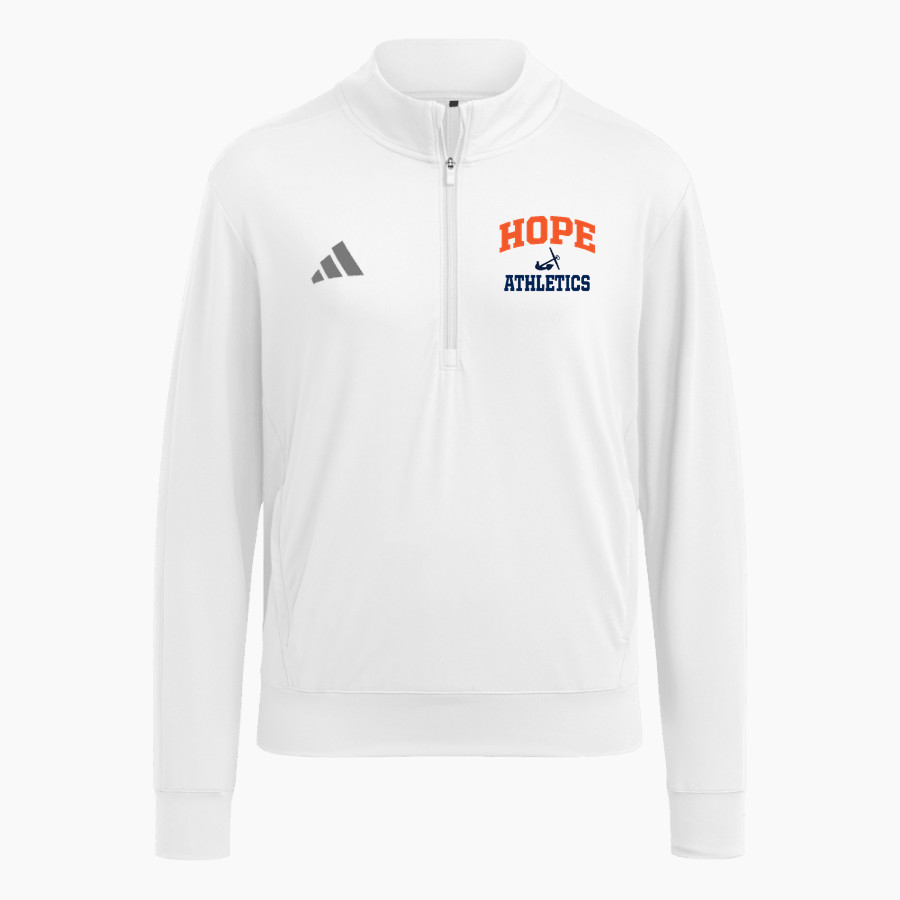 Hope College Online Athletics Store <span class="pdp-name-mascot">Hope Flying Dutch</span> adidas Women's Ultimate365 Quarter Zip Layer