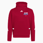 CROW HIGH SCHOOL Cougars Online Store <span class="pdp-name-mascot">CROW COUGARS</span> adidas Men's Z.N.E. Hoodie Front Thumbnail