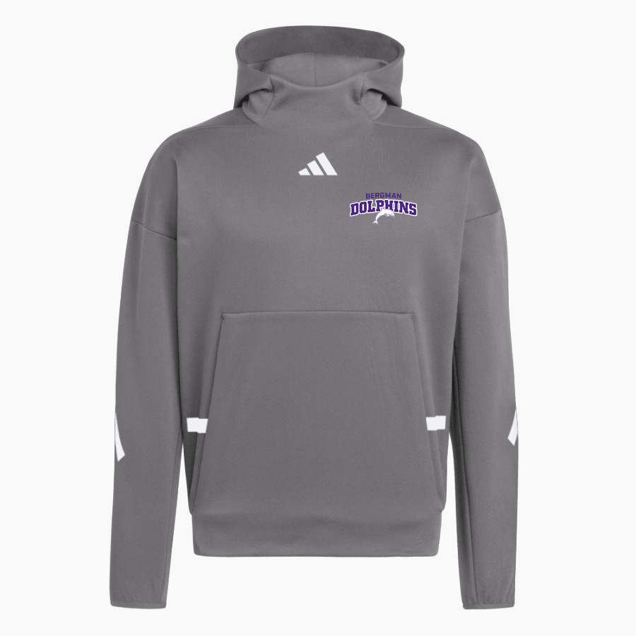 Bergman Dolphins <span class="pdp-name-mascot">Frank V. Bergman Elementary Dolphins</span> adidas Men's Z.N.E. Hoodie