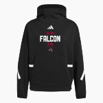 UW River Falls Falcons adidas Women's Z.N.E. Hoodie Front Thumbnail