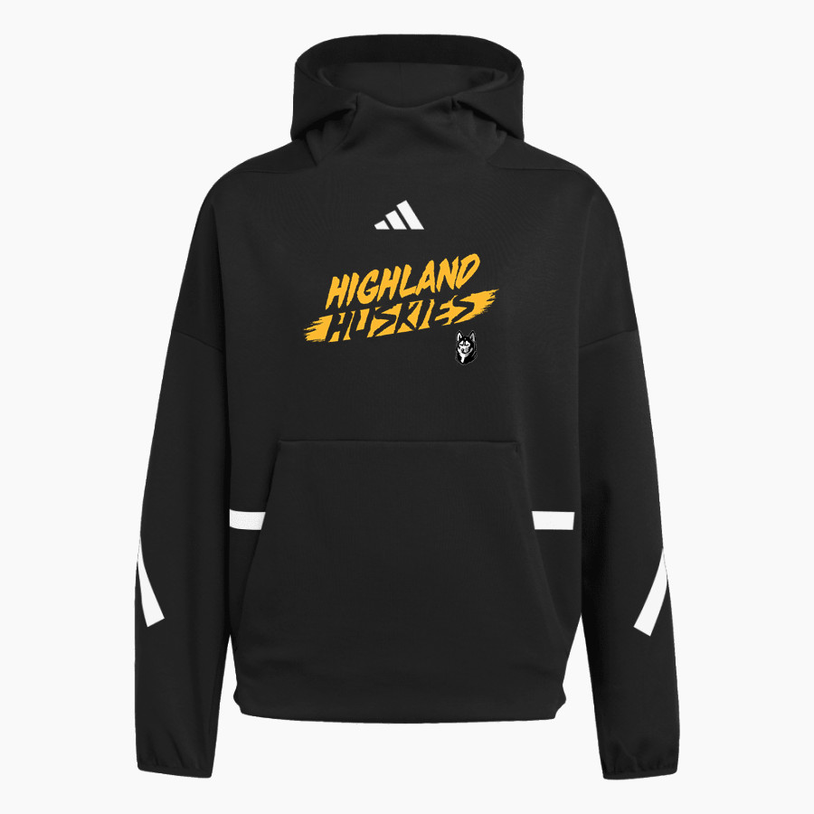 HIGHLAND HIGH SCHOOL HUSKIES <span class="pdp-name-mascot">HIGHLAND HUSKIES</span> adidas Women's Z.N.E. Hoodie