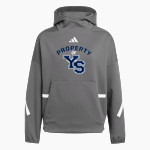 YELLOW SPRINGS HIGH SCHOOL BULLDOGS <span class="pdp-name-mascot">YELLOW SPRINGS BULLDOGS</span> adidas Women's Z.N.E. Hoodie Front Thumbnail