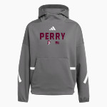 PERRY HIGH SCHOOL MAROONS adidas Women's Z.N.E. Hoodie Front Thumbnail