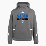 Susquehanna Sabers <span class="pdp-name-mascot">Susquehanna Community High School Sabers</span> adidas Women's Z.N.E. Hoodie Front Thumbnail