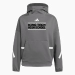 King Tech High School Online Apparel Store <span class="pdp-name-mascot">King Tech High School</span> adidas Women's Z.N.E. Hoodie Front Thumbnail
