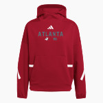 ATLANTA HIGH SCHOOL BULLDOGS <span class="pdp-name-mascot">ATLANTA BULLDOGS</span> adidas Women's Z.N.E. Hoodie Front Thumbnail