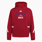 Colonial States Athletic Conference Eagle adidas Women's Z.N.E. Hoodie Front Thumbnail